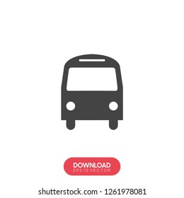 Bus vector icon - Vector