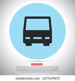 Bus  vector icon