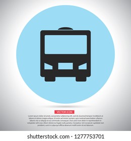 Bus  vector icon