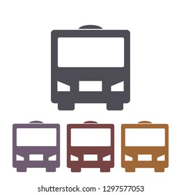 Bus  vector icon