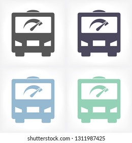 Bus  vector icon
