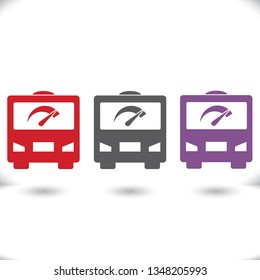 Bus  vector icon