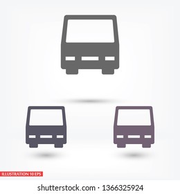 Bus  vector icon