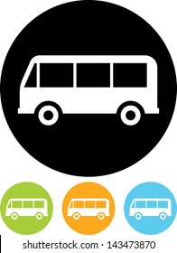 Bus vector icon