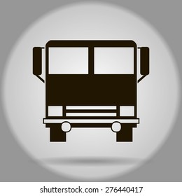 Bus vector icon