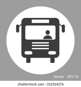 Bus vector icon