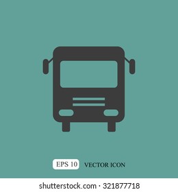 Bus vector icon