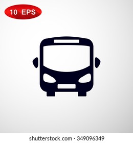 Bus vector icon