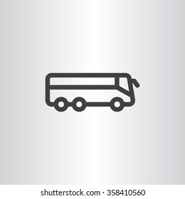 Bus vector icon
