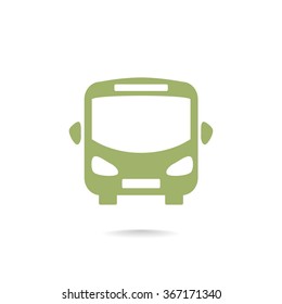 Bus vector icon