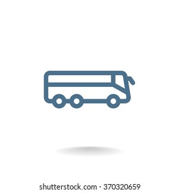 Bus vector icon