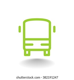 Bus vector icon