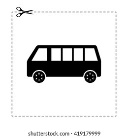 bus vector icon