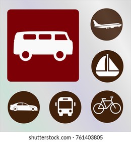 bus vector icon