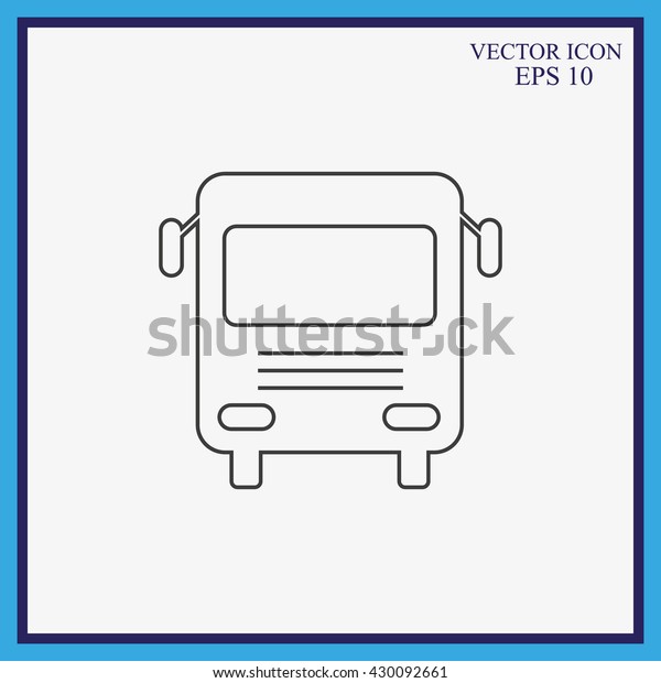 Bus vector\
icon\
