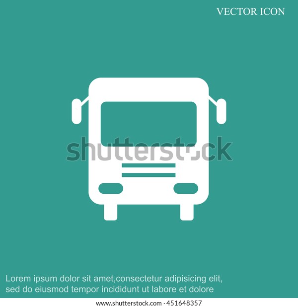 Bus vector\
icon\
