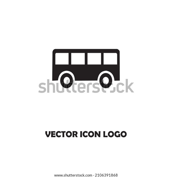 bus vector icon logo\
illustration
