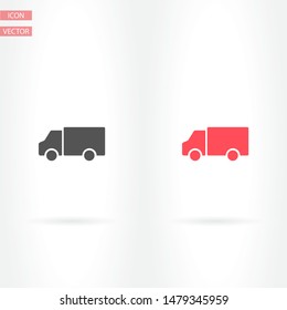 Bus Vector icon . Lorem Ipsum Illustration design