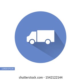 Bus Vector icon . Lorem Ipsum Illustration design