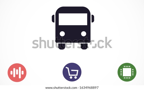Bus vector icon. Bus for traffic icon.\
Bus travel  . Bus for city icon. vector icon\
WEB