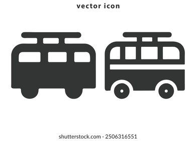  Bus vector illustration art design Car logo icon. Automobile transport icon. Bus icon, Bus side icon vector. black and colorfully bus