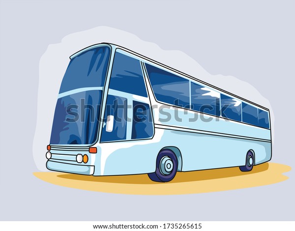 bus vector\
illustration isolated  Drawing\
1