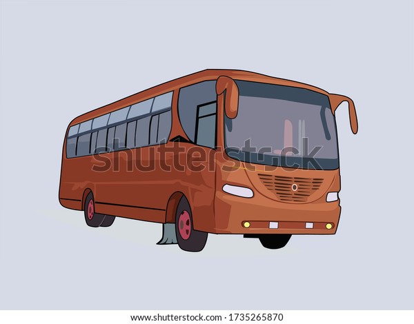 bus vector
illustration isolated Drawing
2