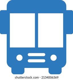 Bus-Vektorgrafik auf transparentem Hintergrund. Symbole in Premium-Qualität. Glyphen Vektorsymbol für Konzept und Grafikdesign.