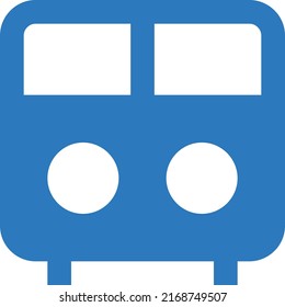 bus  Vector illustration on a transparent background. Premium quality symmbols. Glyphs vector icons for concept and graphic design. 
