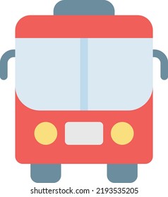 bus Vector illustration on a transparent background.Premium quality symbols.Stroke vector      icon for concept and graphic design.