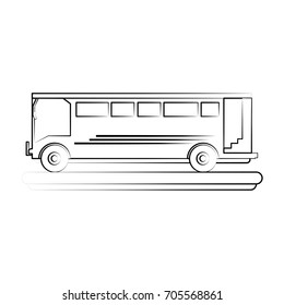 bus vector ilustration