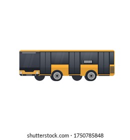 Bus. A vehicle for transporting passengers. Vector illustration