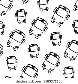 bus vehicles pattern background