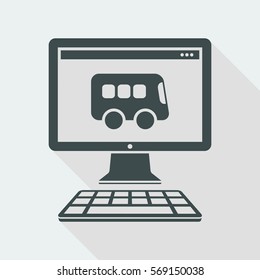 Bus web service icon