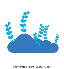 icono de naturaleza de bush y ramas