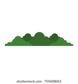 Bush Garden Isolated Icon