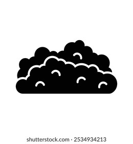 bush icon vector design template simple and clean