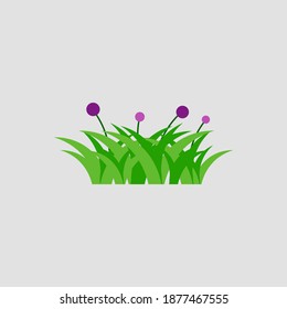 Ilustración vectorial de icono de Bush en fondo blanco