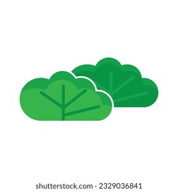 bush icon vector template illustration logo design