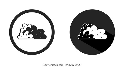 Bush logo. Bush icon vector design black color. Stock vector.