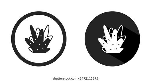 Bush logo. Bush icon vector design black color. Stock vector.