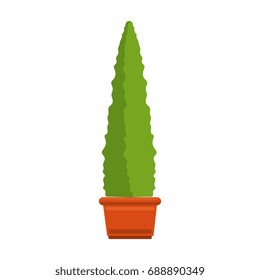 bush in a pot icon
