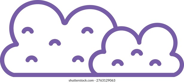 Bush vector icon. Can be used for printing, mobile and web applications.