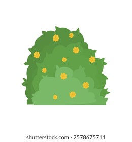 Bush Vector Illustration - 02