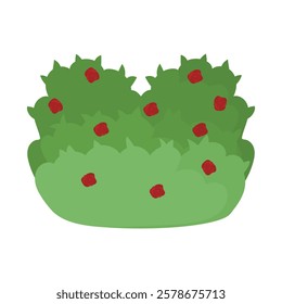 Bush Vector Illustration - 07