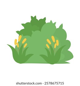 Bush Vector Illustration - 09