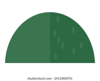 Bush vector illustration. The foliate richness leafy bushes adds depth to natural landscape Herbal thickets stand as testament to interconnectedness plant and wildlife The bush concept invites