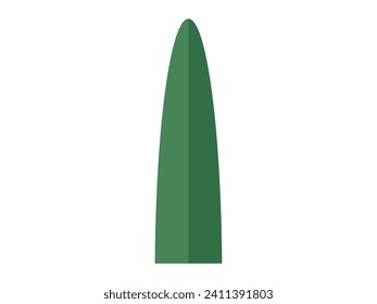 Bush vector illustration. Herbal thickets exemplify richness and interconnectedness natures tapestry The shrub concept thrives on symbiotic relationship between flora and wildlife Blooming shrubs