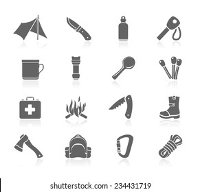 Bushcraft icons