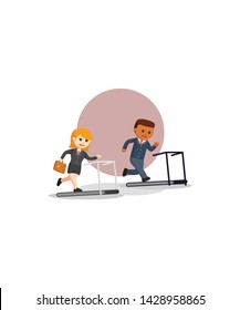 businees doing sports design  illustration
